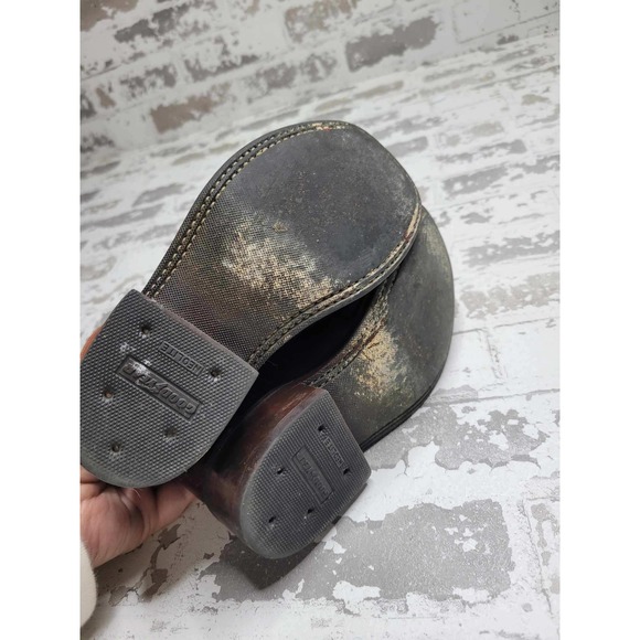 3692 Old West Cowboy Boots Square Toe Boy's 13 - Picture 4 of 6